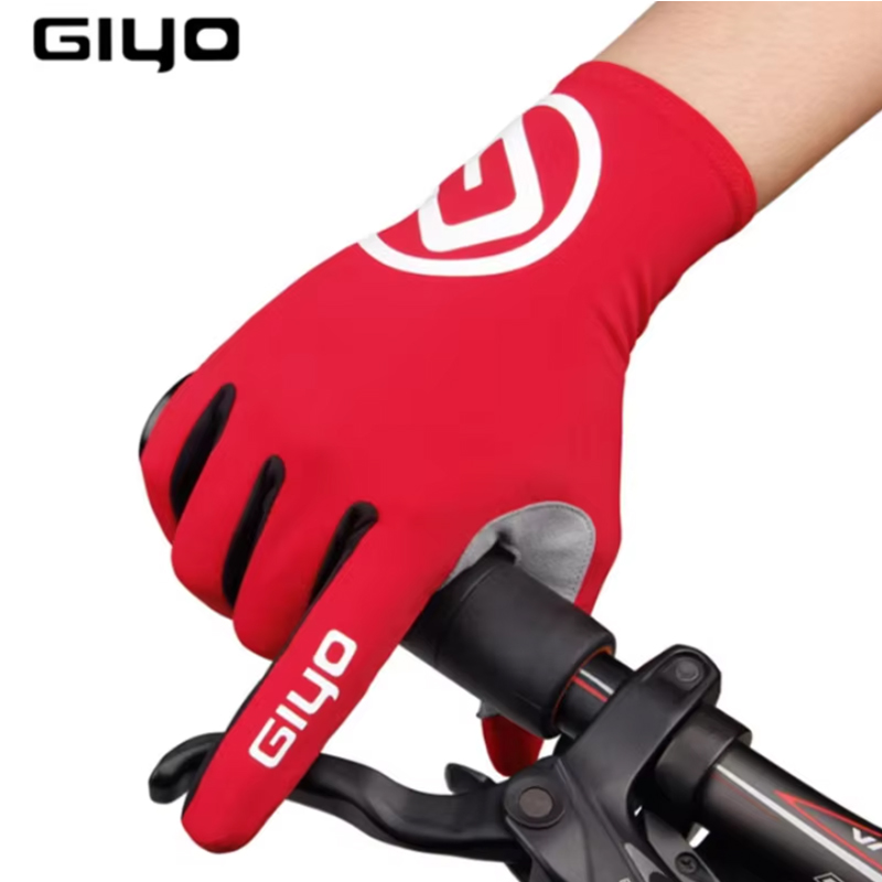 Mountain Biking Gloves Mens - GIYO 터치 스크린 긴 전체 손가락