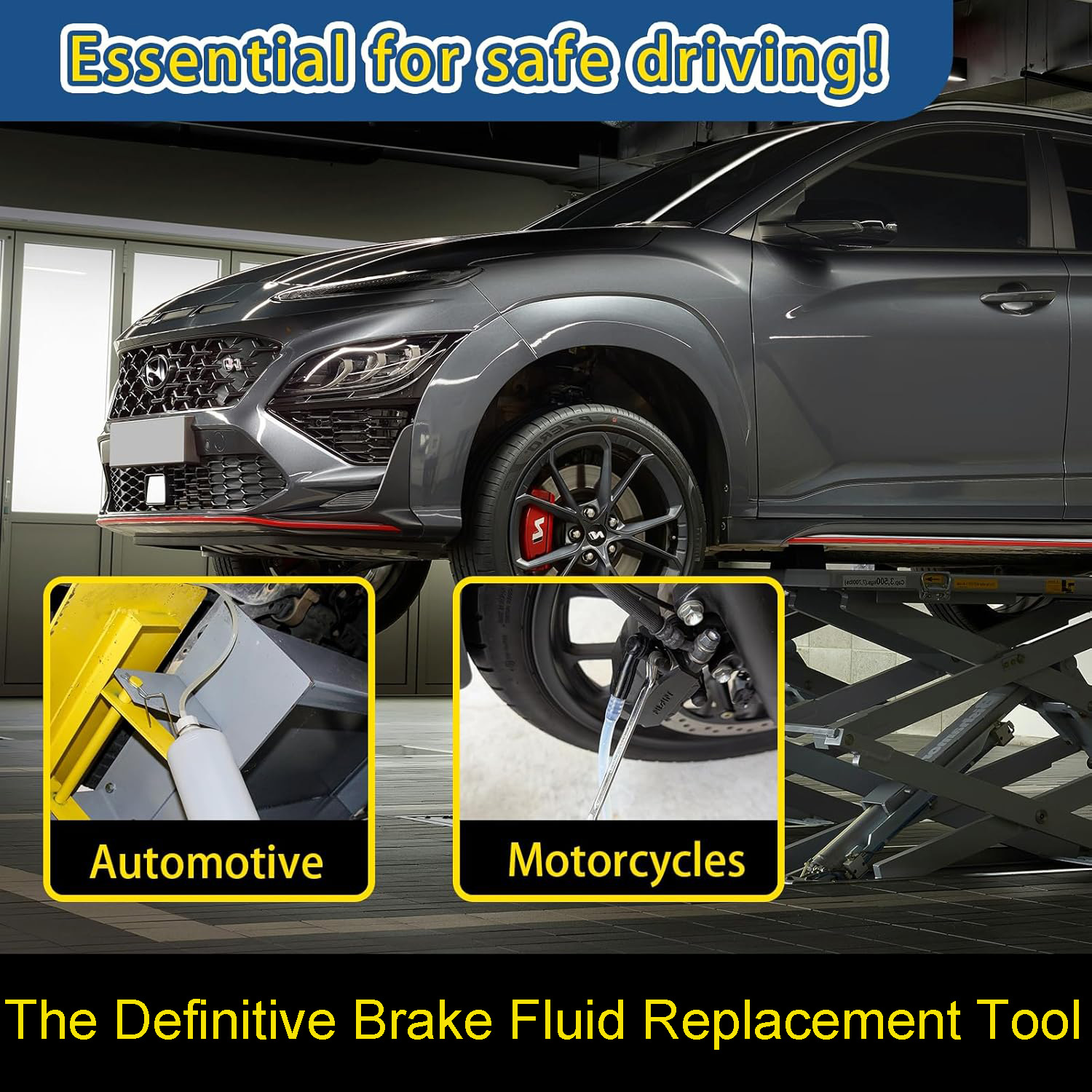 1L 브레이크액 블리더 키트(역류 방지 밸브 및 후크  - Hydraulic Brake Bleed 리뷰 및 가격