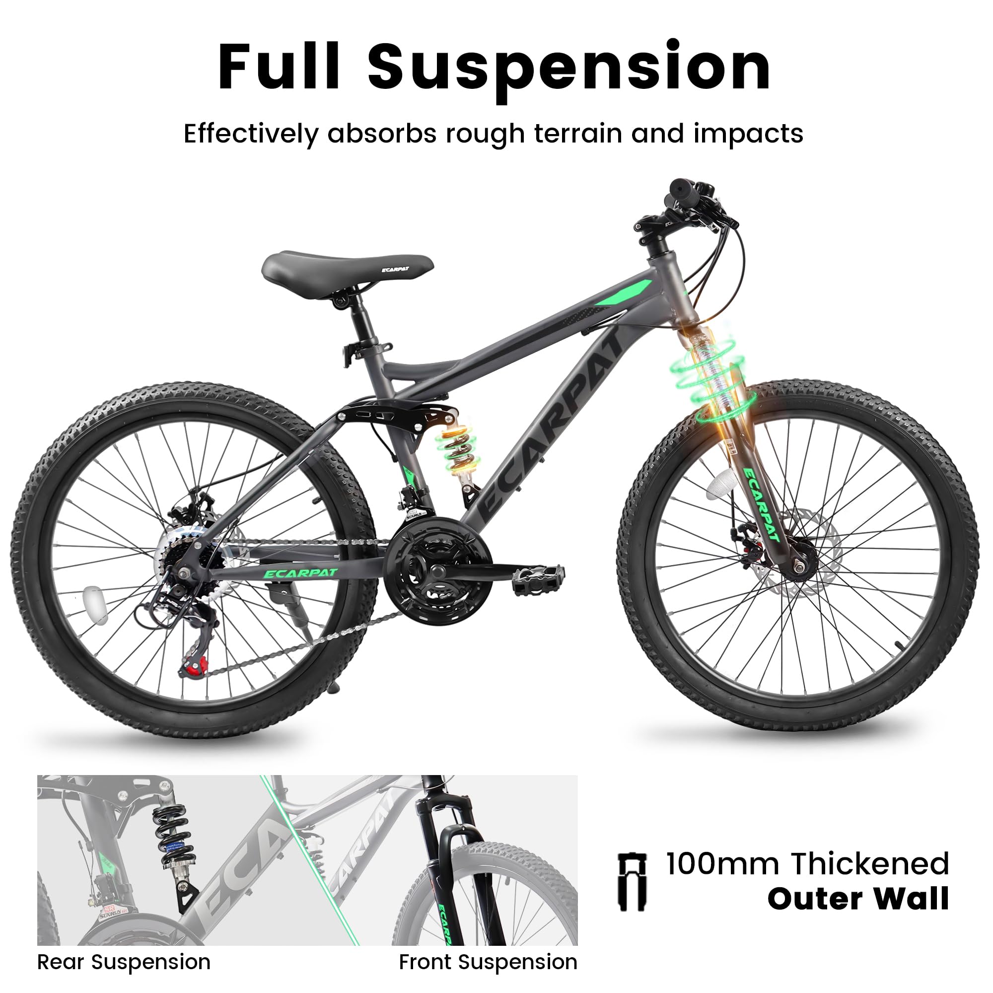 청소년 산악 자전거 어린이 자전거 경량 프레임 조절 가 - Mountain Biking Youth 리뷰 및 가격
