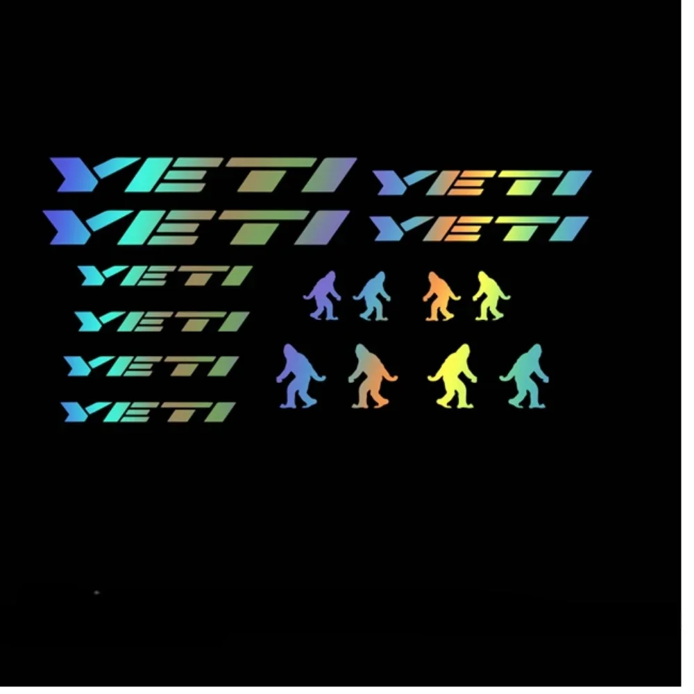 YETI 자전거용 방수 비닐 컷 스티커 데칼, 자전거  - Mountain Biking Stuff 리뷰 및 가격