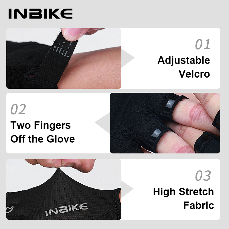INBIKE 자전거 하프 핑거 사이클링 장갑 미끄럼 방 - Mountain Biking Gloves Mens 리뷰 및 가격