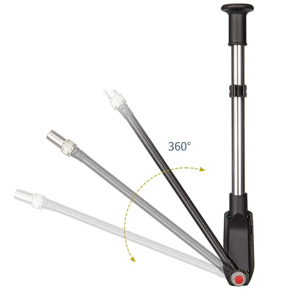 압력 게이지가 있는 자전거 충격 흡수 펌프, 산악 자전 - Shock Pump Suspension 리뷰 및 가격