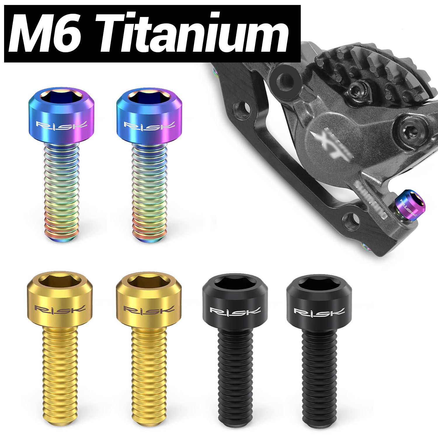 티타늄 브레이크 캘리퍼 나사 M6 티타늄 볼트 20mm - Hydraulic Brake Bleed 리뷰 및 가격