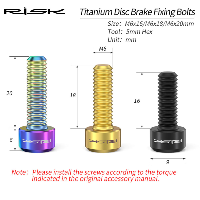 티타늄 브레이크 캘리퍼 나사 M6 티타늄 볼트 20mm - Hydraulic Brake Bleed 리뷰 및 가격