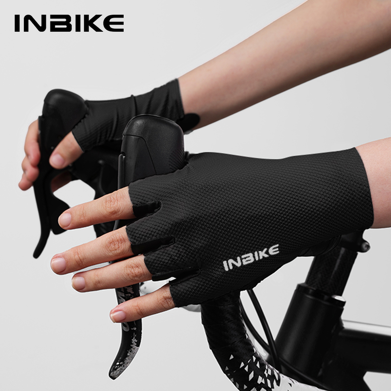 INBIKE 사이클링 장갑, 젤 패드 반 손가락 충격  - Mountain Biking Gloves Mens 리뷰 및 가격