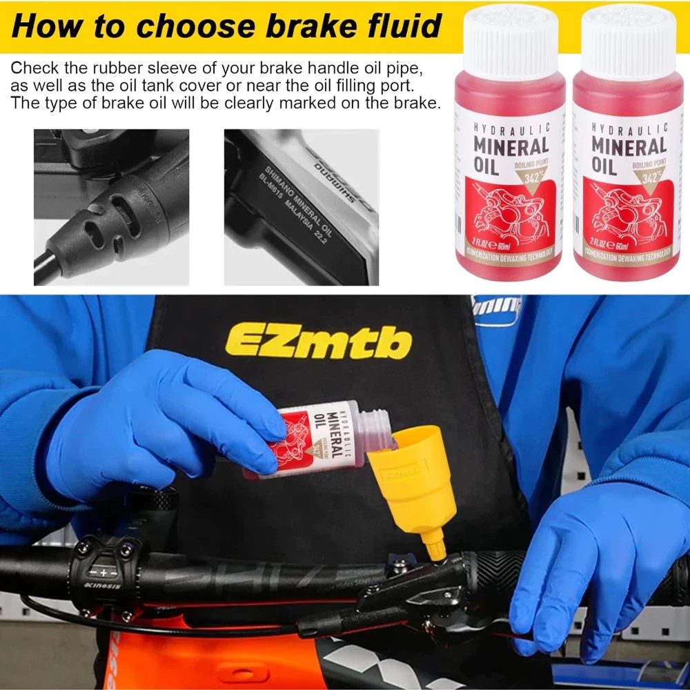 자전거 브레이크 미네랄 오일 자전거 유압 디스크 브레이 - Hydraulic Brake Bleed 리뷰 및 가격
