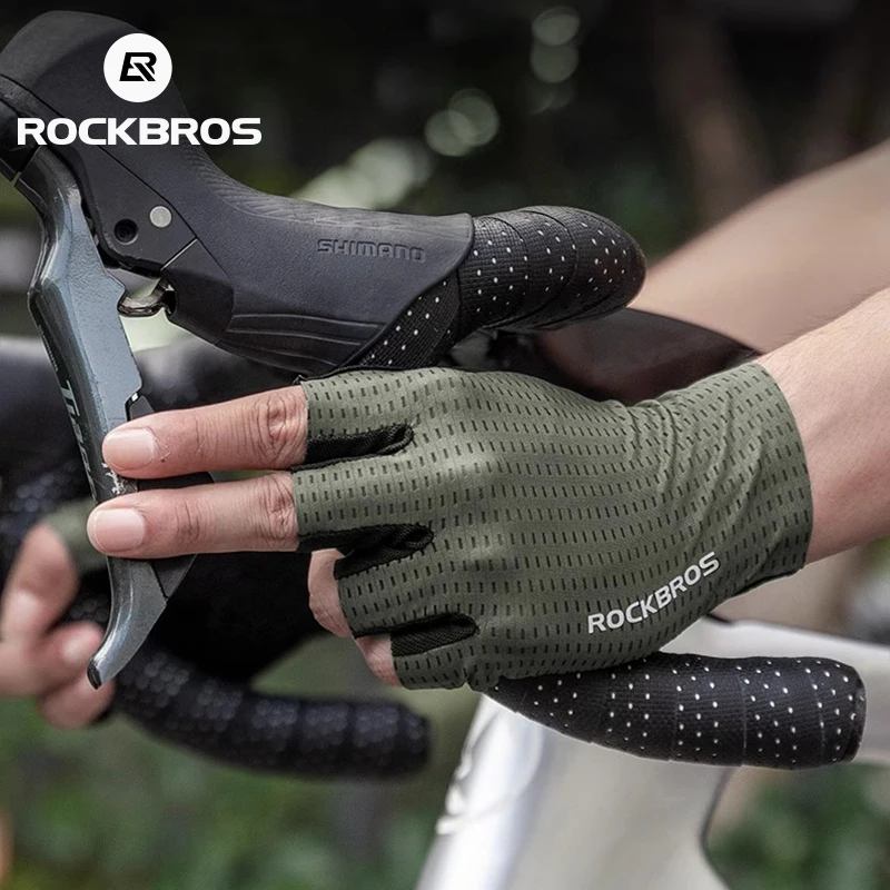 ROCKBROS 남녀공용 사이클링 장갑, 미끄럼 방지  - Mountain Biking Gloves Mens 리뷰 및 가격