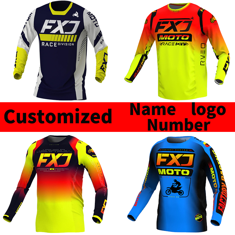 FXJ Motocross 저지 오프로드 mx 유니폼 먼 - Mountain Biking Videos 리뷰 및 가격