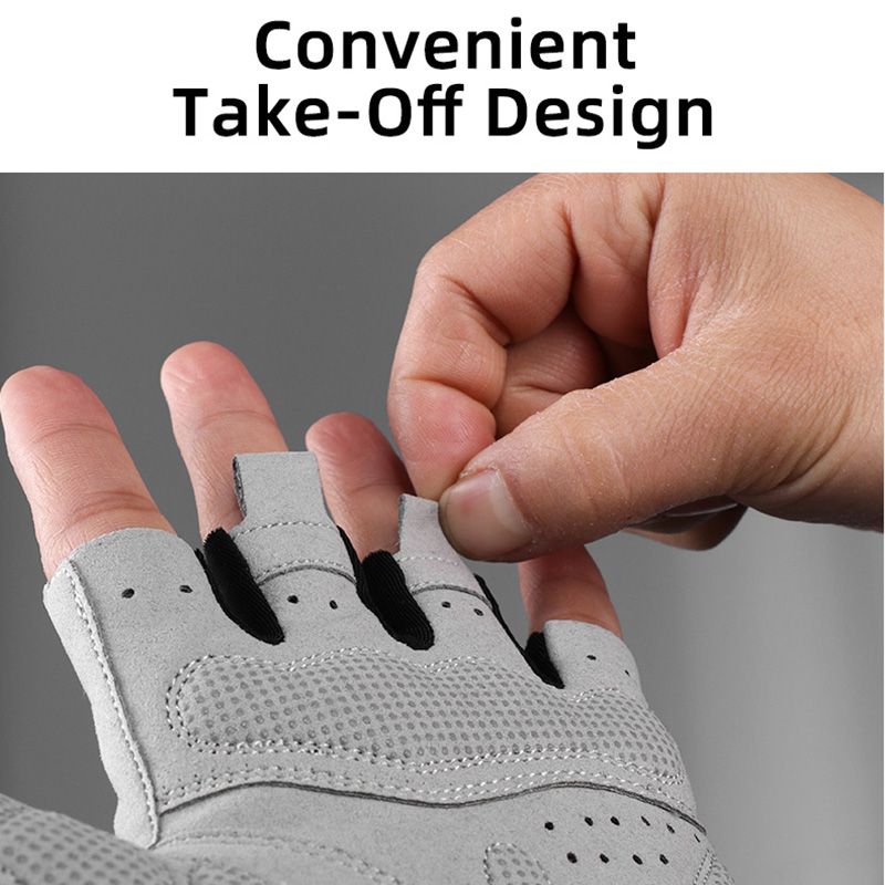 ROCKBROS 사이클링 자전거 장갑 반 손가락 충격  - Mountain Biking Gloves Mens 리뷰 및 가격