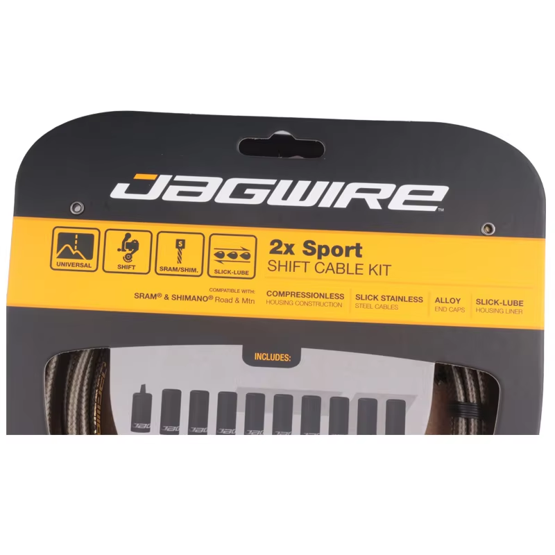 JAGWIRE 2x 스포츠 변속 케이블 MTB 산악 자 - Mountain Biking Stuff 리뷰 및 가격