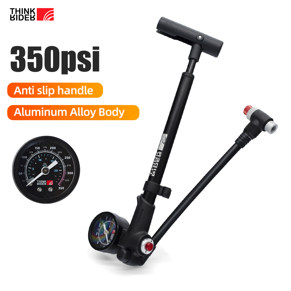 ThinkRider 휴대용 고압 자전거 에어 펌프, 포 - Shock Pump Suspension 리뷰 및 가격